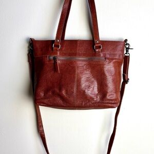 Spikes & Sparrow leather purse